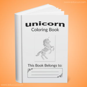 Unicorn coloring book