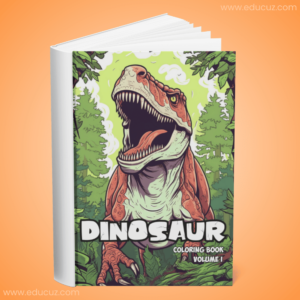 Dinosaur coloring book