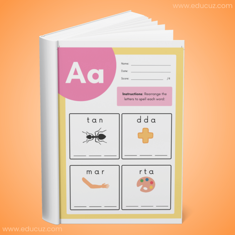 Alphabet worksheet pdf